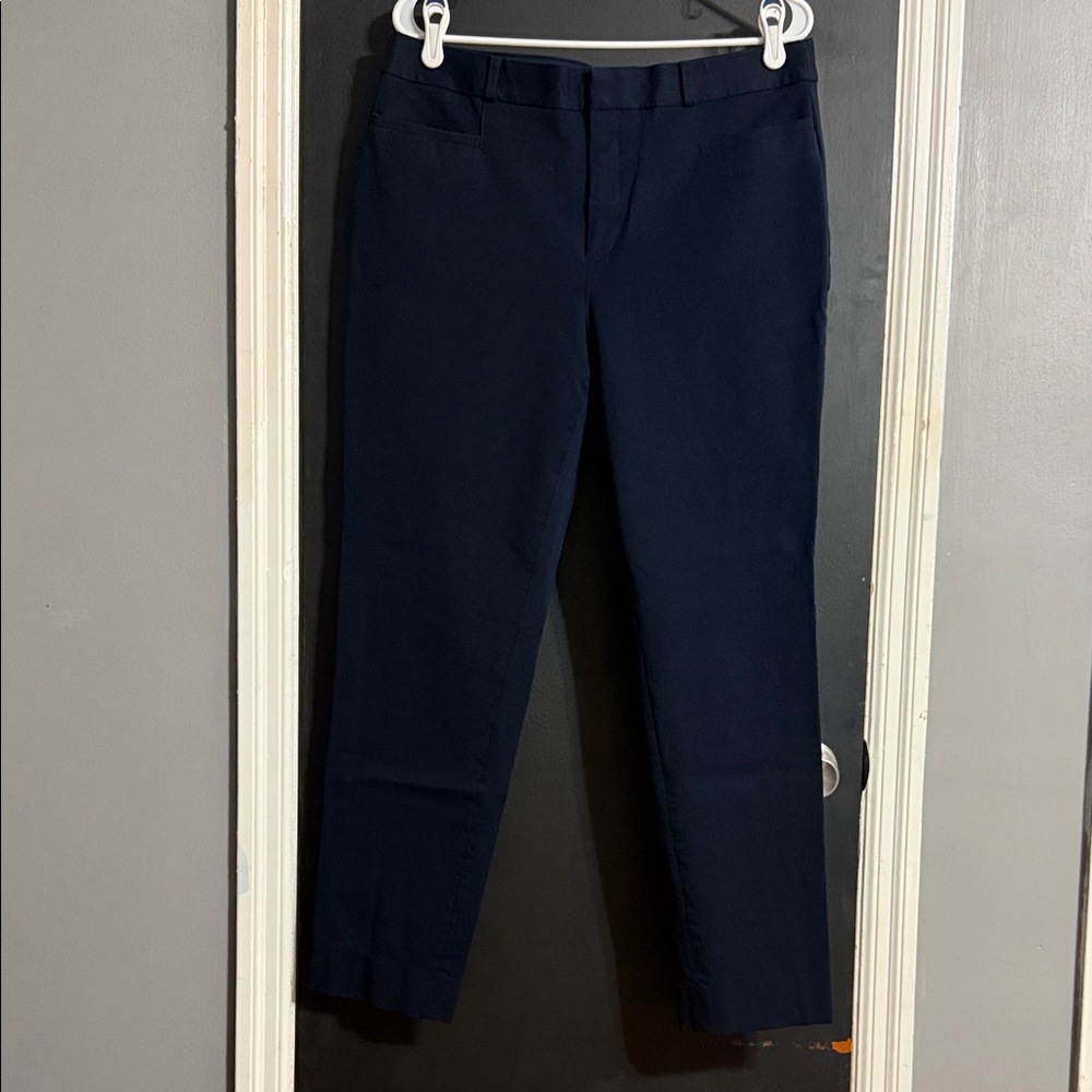 Banana Republic Navy Sloan Fit Pants Stretch  Size: 14L Inseam: 28”